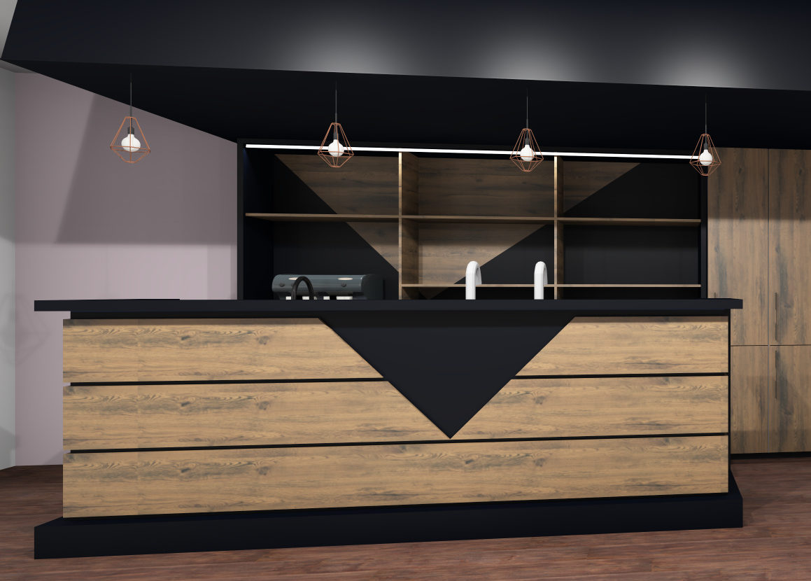 Interior Weiss - 3D Bar